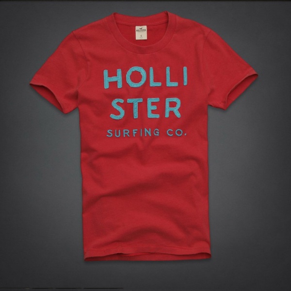 Hollister Hombres De Cuello Redondo Corto Remera HCO4230